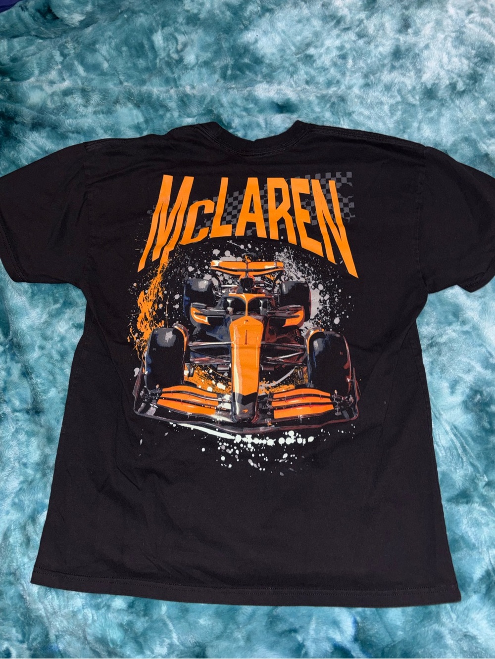 Black McLaren Crewneck T-Shirt - Picture 3 of 3